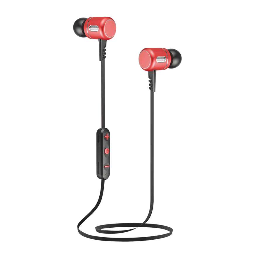 AUDIFONOS ESTEREO METALICO IN-EAR CON MICROFONO, CONTROL DE VOLUMEN, BLUETOOTH, MICRO SD