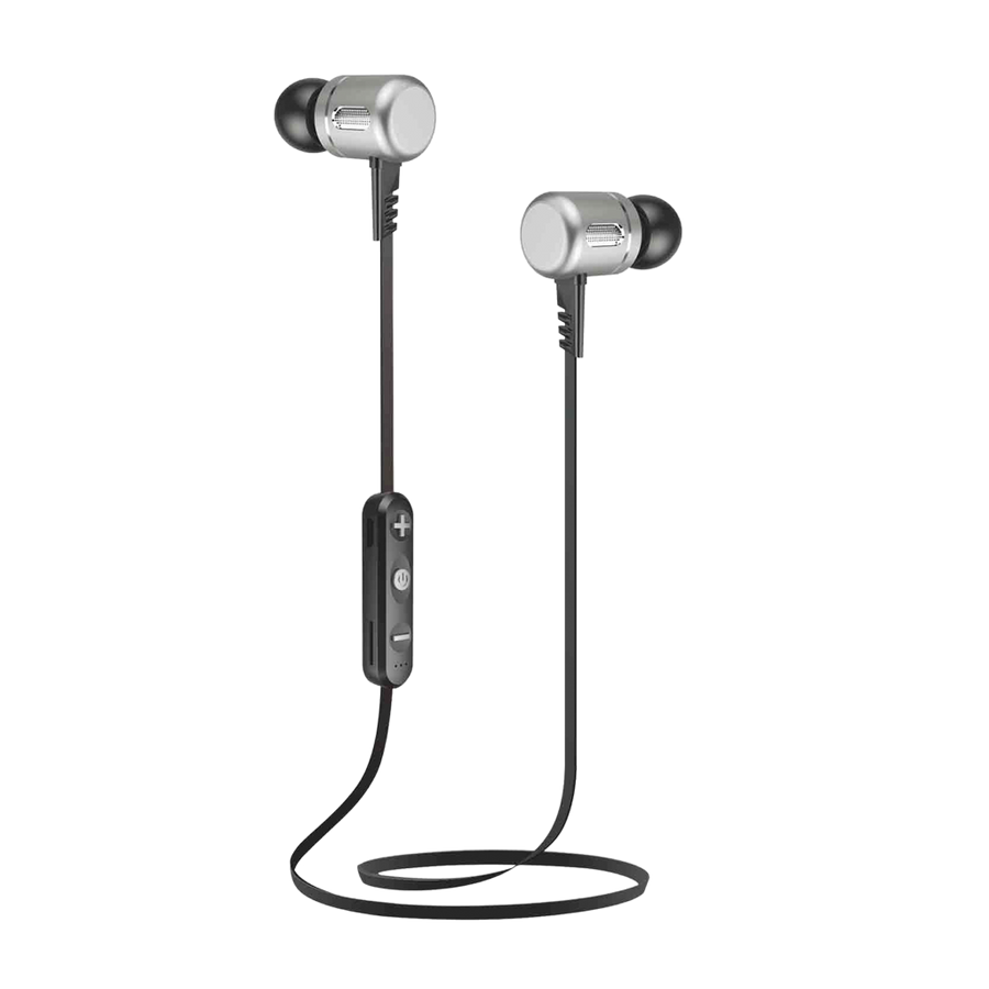 AUDIFONOS ESTEREO METALICO IN-EAR CON MICROFONO, CONTROL DE VOLUMEN, BLUETOOTH, MICRO SD