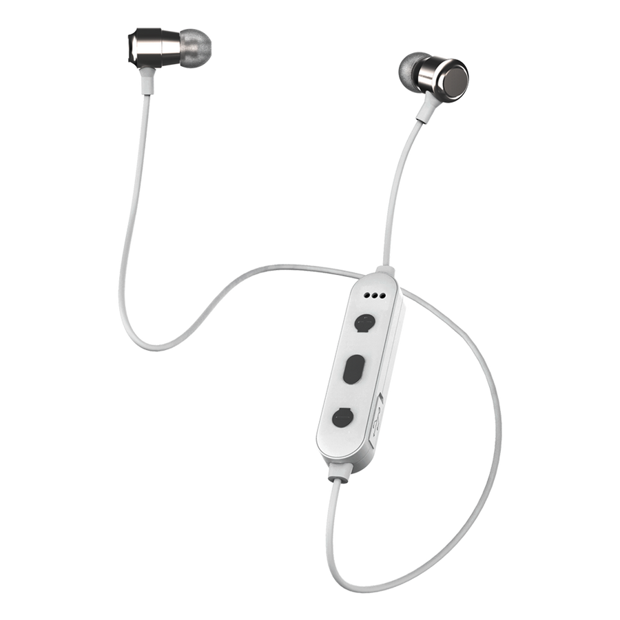 AUDIFONOS ESTEREO METALICO IN-EAR CON MICROFONO, CONTROL DE VOLUMEN, BLUETOOTH