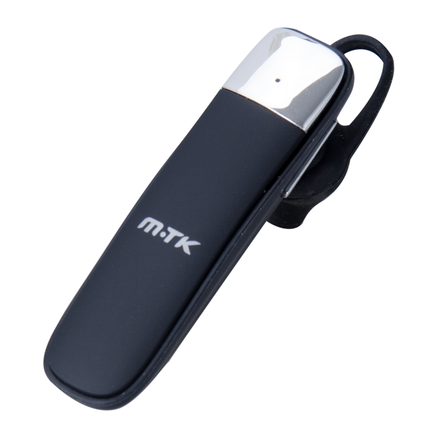 AUDIFONO MONOFONICO IN-EAR CON MICROFONO Y BLUETOOTH