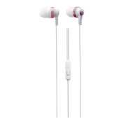 AUDIFONOS ESTEREO IN-EAR CON MICROFONO, CONECTOR 3.5MM