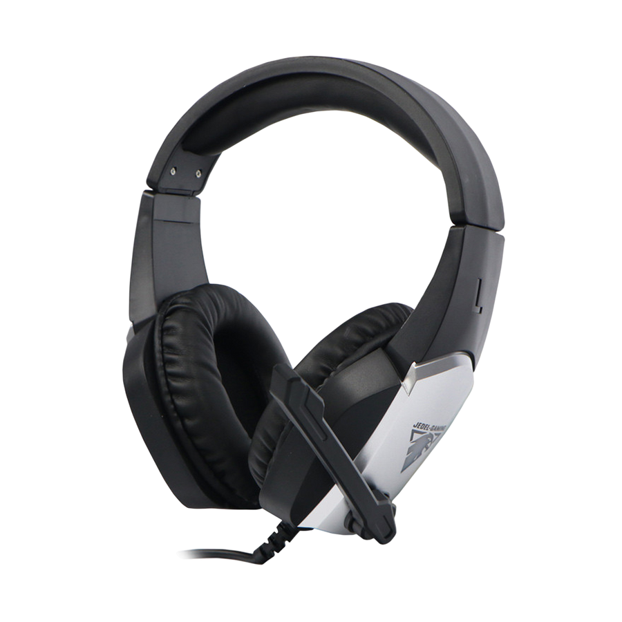 Auricular Gaming Diadema Ajustable , Luz RGB 7 Colores , JEDEL GAMING GH-220