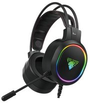 Auricular Gaming Diadema Extensible Virtual Sound 7.1 , Luces RGB 7 Multicolores , JEDEL GAMING GH-234