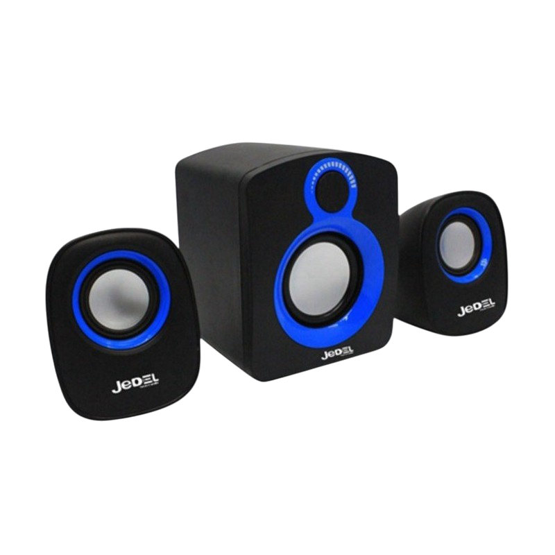 PARLANTES PARA PC CON BAJO, 2X3W/5W, CONTROL DE VOLUMEN, CONECTOR 3.5MM