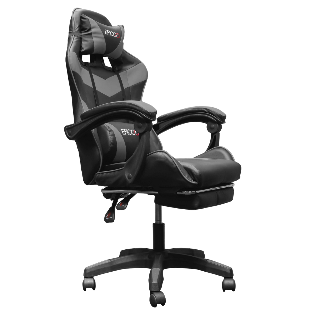 Silla Gamer Gris para Streaming, Epicco