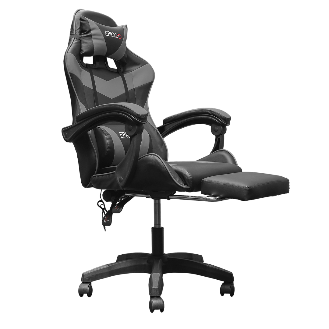 Silla Gamer Gris para Streaming, Epicco