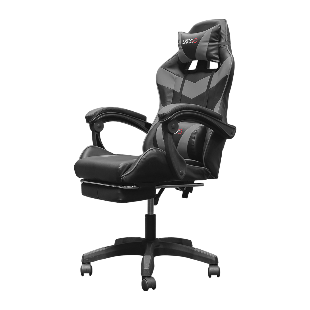 Silla Gamer Gris para Streaming, Epicco