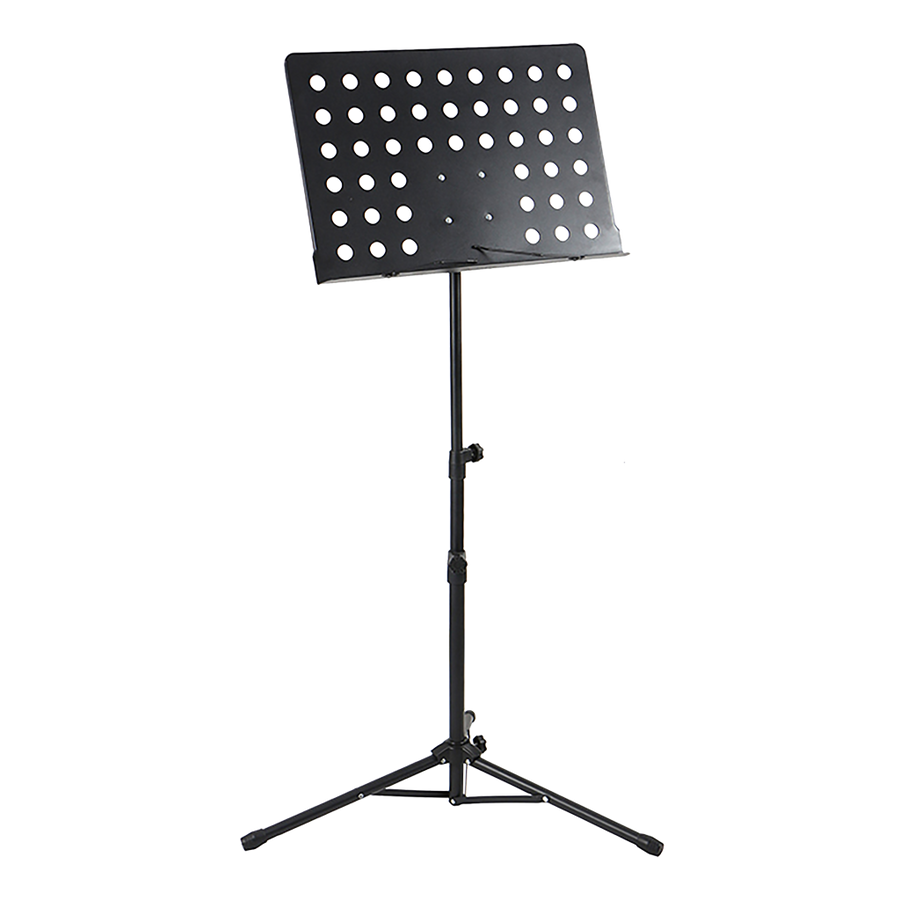 SOPORTE DE PISO BASE TRIPODE PARA PARTITURA, ALTURA 75-145CM