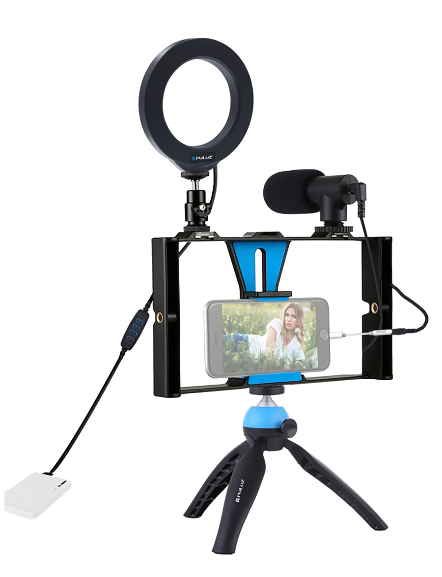 Estabilizador Kit 4 en 1 para Streaming , PULUZ PKT3025L