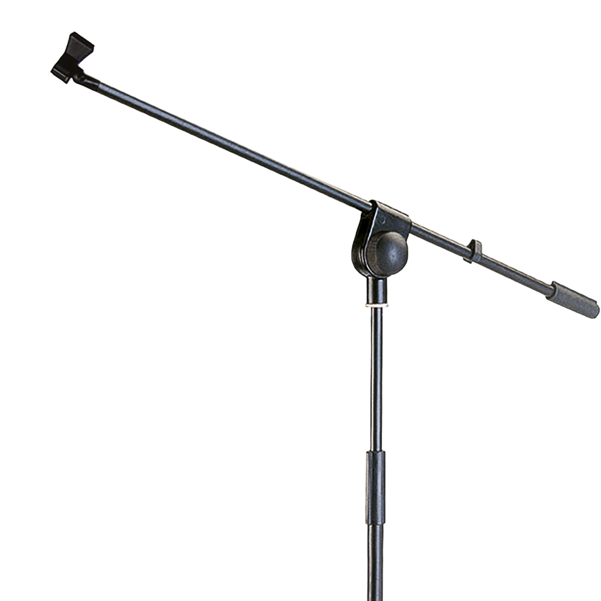 SOPORTE DE PISO BASE TRIPODE PARA MICROFONO CON BOOM Y SUJETADOR, ALTURA 100-176CM
