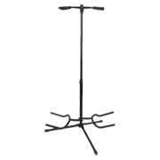 SOPORTE DE PISO BASE TRIPODE PARA GUITARRA DOBLE, ALTURA 60-80CM