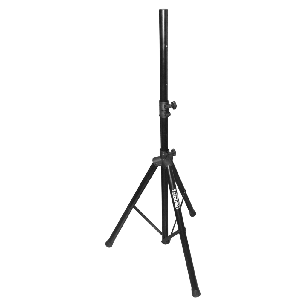 SOPORTE DE PISO BASE TRIPODE PARA CAJAS ACUSTICAS, ALTURA 110-188CM, CAPACIDAD DE CARGA 45KG
