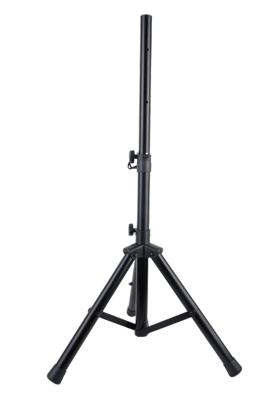 SOPORTE DE PISO BASE TRIPODE PARA CAJAS ACUSTICAS, ALTURA 66-127CM, CAPACIDAD DE CARGA 45KG
