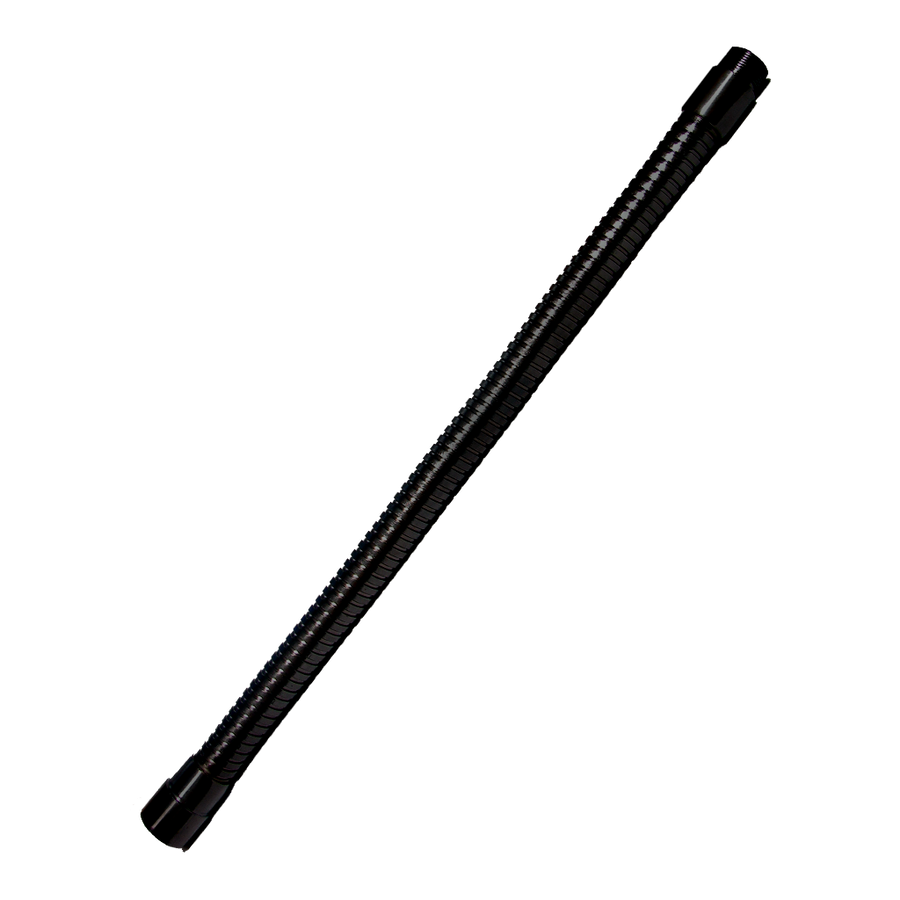 CUELLO FLEXIBLE NEGRO PARA MICROFONO, DIAMETRO 33CM