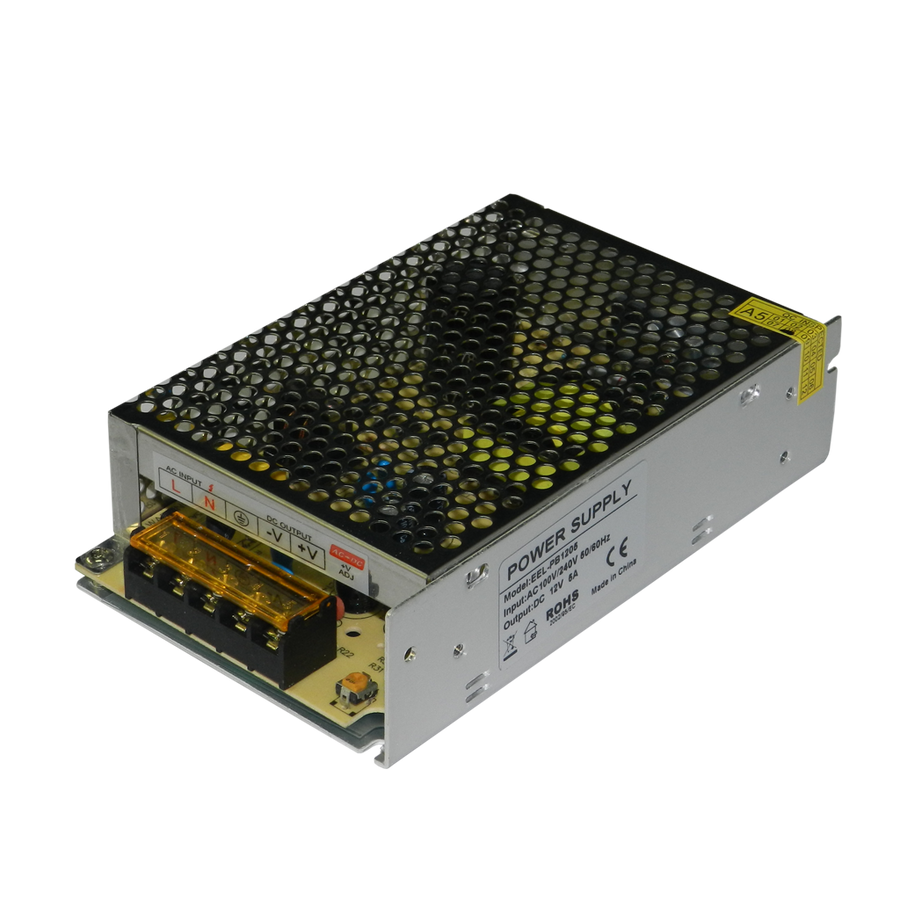 FUENTE DIGITAL DE 12V, 5A, 110-220V