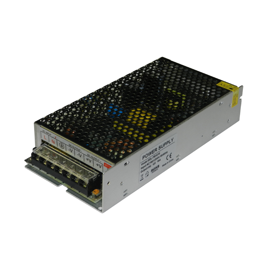 FUENTE DIGITAL DE 12V, 10A, 110-220V