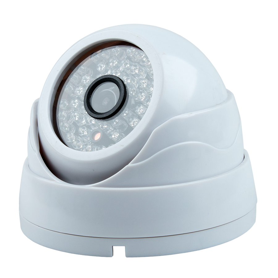 CAMARA DOMO, DIGITAL, 2.2MP, 1080P HD, IP66, METALICO, BLANCO, ADAPTADOR, BALUM