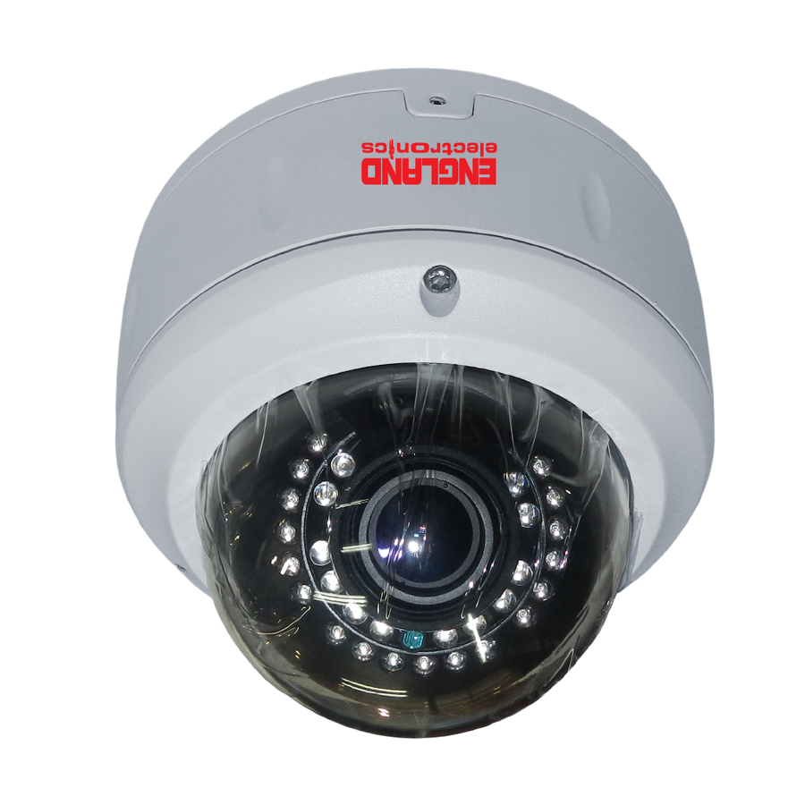 CAMARA DOMO, ANALOGA, 2MP, 1080P HD, IP66, METALICO, BLANCO, ADAPTADOR, BALUM