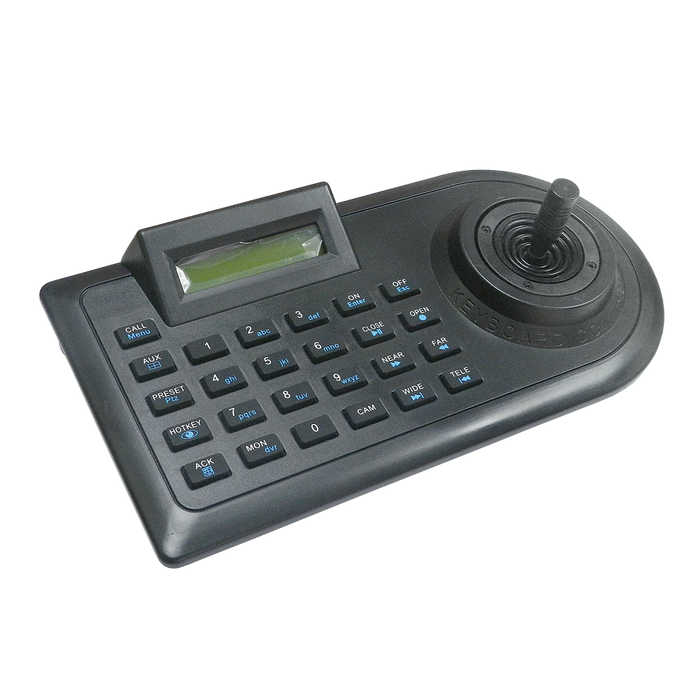 TECLADO DE CONTROL PTZ, PROTOCOLO PELCO-D/PELCO-P, 2D