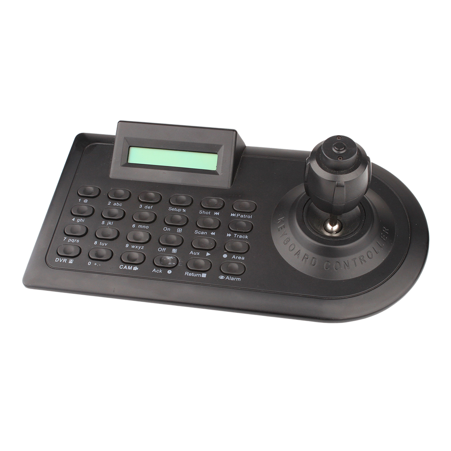 TECLADO DE CONTROL PTZ, PROTOCOLO PELCO-D/PELCO-P, 4D