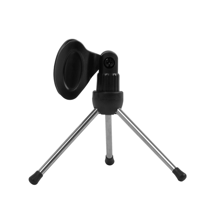 Sujetador Microfono con Tripode de Mesa.