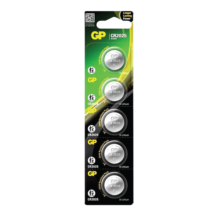 PILA DE LITIO 3V 150MAH LISTER 5 / CR2025-C5