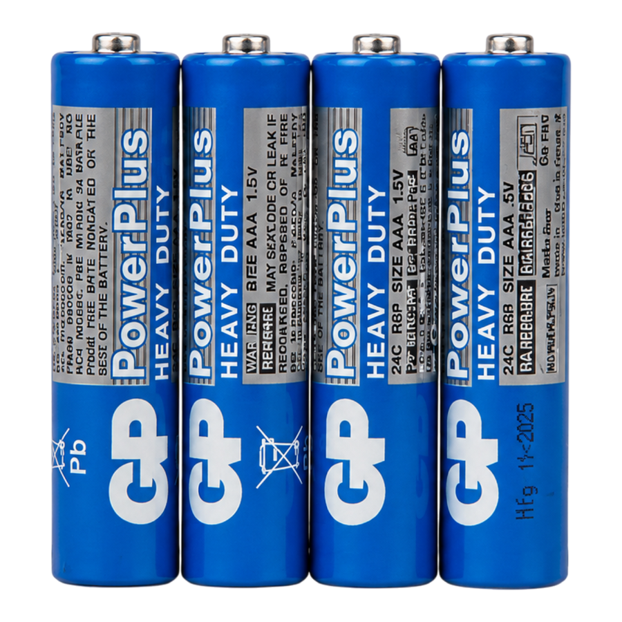 AAA, HEAVY DUTY (CLORURO DE ZINC), CELOFAN 4