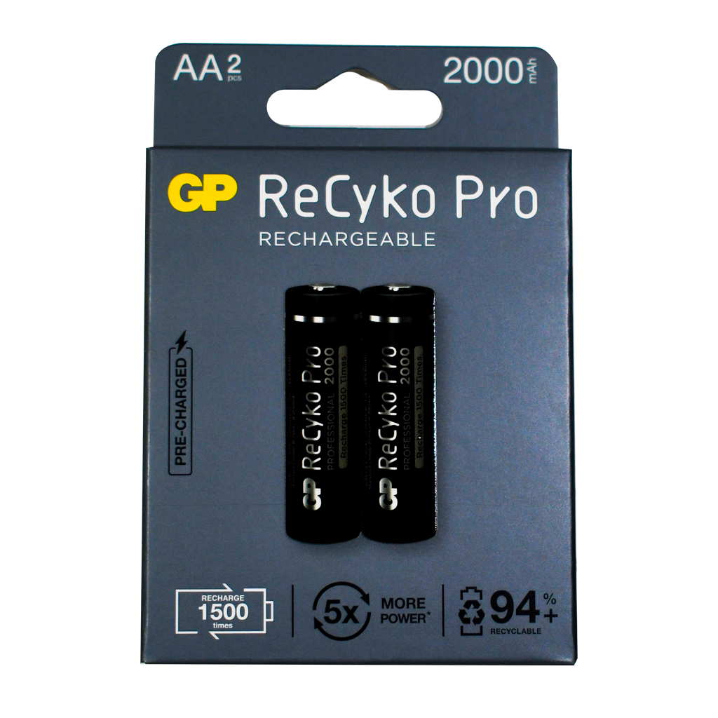 AA, RECYKO 2100MAH NIMH, BLISTER X 2PCS