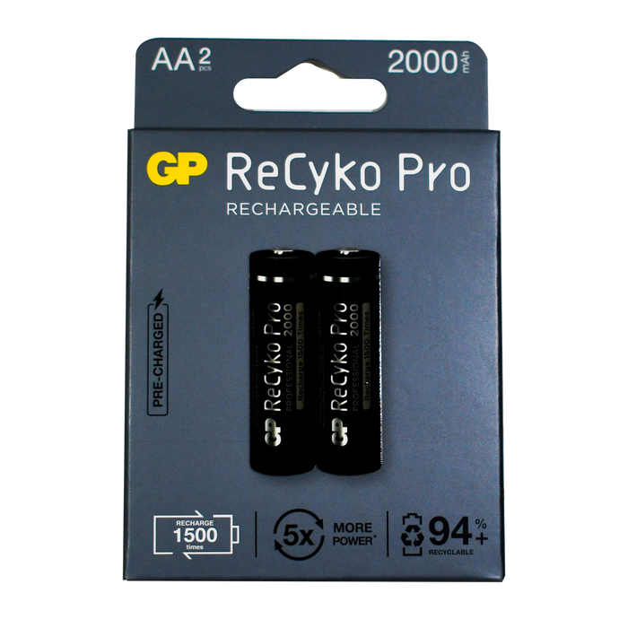 AA, RECYKO 2100MAH NIMH, BLISTER X 2PCS