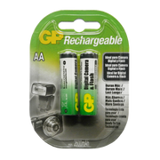 Pila/Bateria Recargable AA NI-MH 2700 mAh 1.2 V GP GP270AAHCE-2APCGBLA2-GPRHC272C249