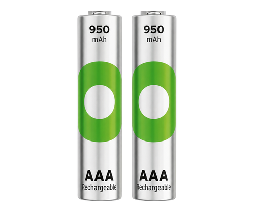 AAA RECYKO 950mAh NiMH Blst2 GP100AAAHCER21-2TLB2