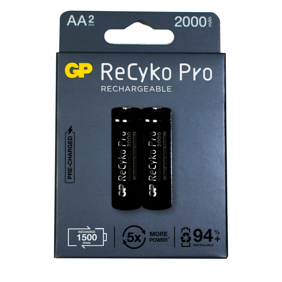 AA, RECYKO 2100MAH NIMH, BLISTER X 2PCS