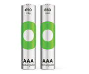 AAA RECYCKO 650mAh Blst2 GP65AAAHCBEP-LAC2