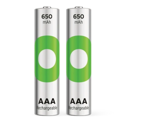 AAA RECYCKO 650mAh Blst2 GP65AAAHCBEP-LAC2
