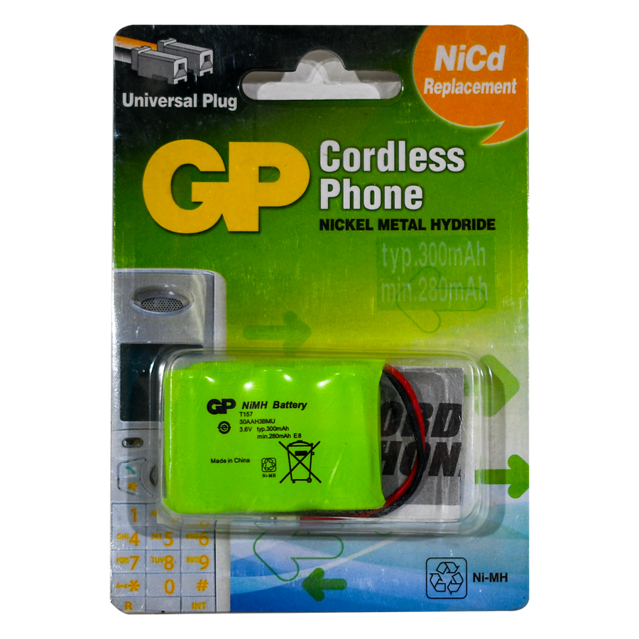 3.6V, 300MAH, PILAS PARA TELEFONO
