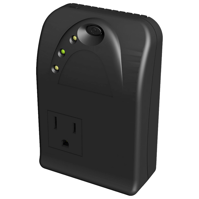 PROTECTOR DE VOLTAJE PARA EQUIPOS ELECTRONICOS, 15A, 110V, 3 MIN.
