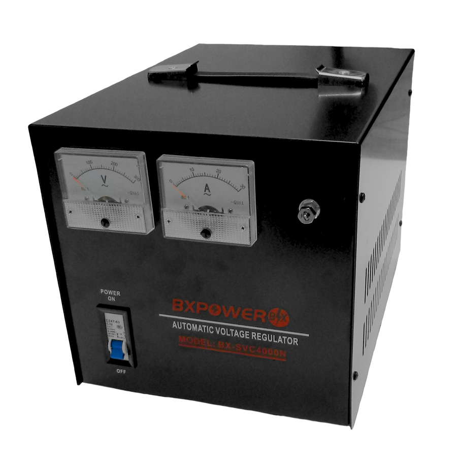 REGULADOR DE VOLTAJE, 4000 WATTS, BORNERAS POLARIZADAS, 110/220V
