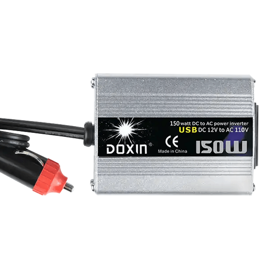 INVERSOR DE VOLTAJE PARA VEHICULO, 150 WATTS, 110V