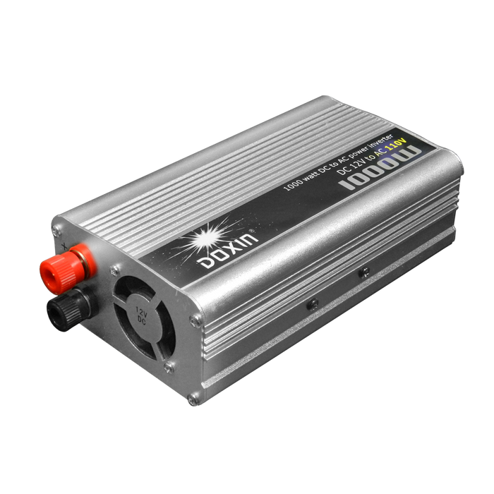 INVERSOR DE VOLTAJE PARA VEHICULO, 1000 WATTS, 110V