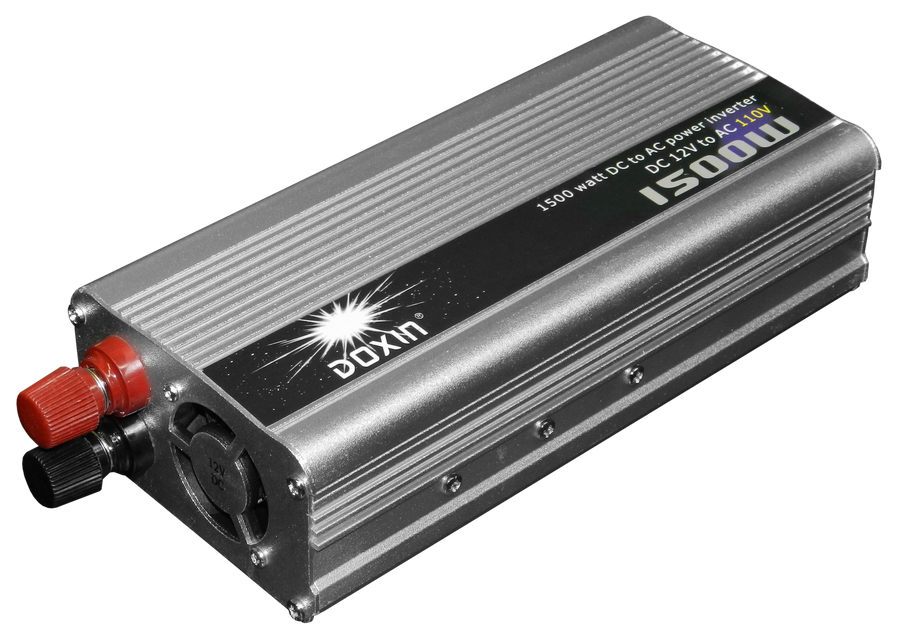 INVERSOR DE VOLTAJE PARA VEHICULO, 1500 WATTS, 110V