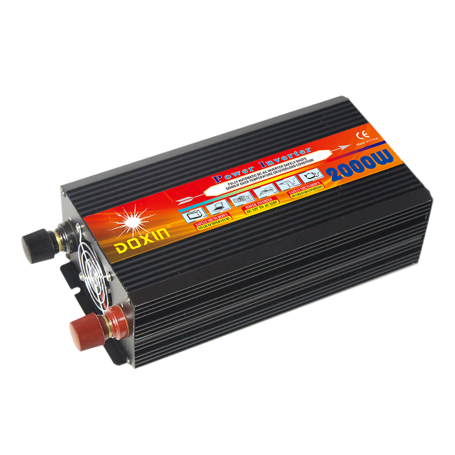 INVERSOR DE VOLTAJE ALTA CAPACIDAD PARA VEHICULO, 2000 WATTS, 110V