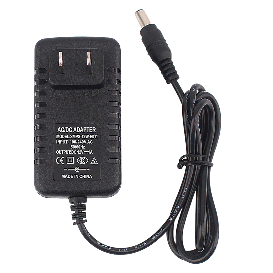 ADAPTADOR DE VOLTAJE FIJO PARA TECLADOS YAMAHA, 12V, 1A, 12W, CONECTOR 5.5MM X 2.5MM