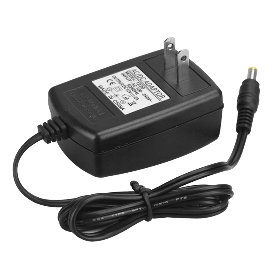 ADAPTADOR DE VOLTAJE FIJO, 12V, 2A, 24W, CONECTOR 5.5MM X 2.5MM