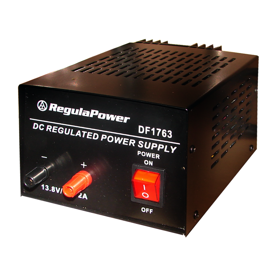 FUENTE 10A, 110V AC A 13.8V DC