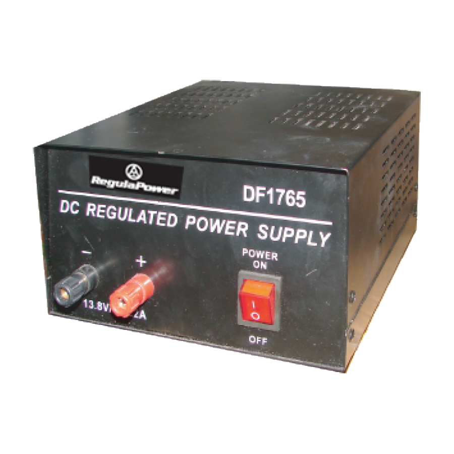 FUENTE 20A, 110V AC A 13.8V DC