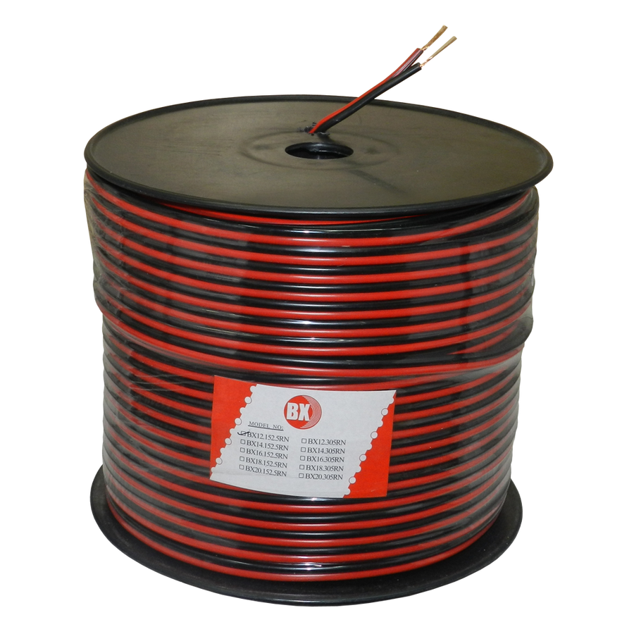 Rollo Cable Parlante Calibre #12, 152.5 m, 70 Hilos, Compuesto de Aluminio Revestido de Cobre CCA, BX BX12.152.5 RN