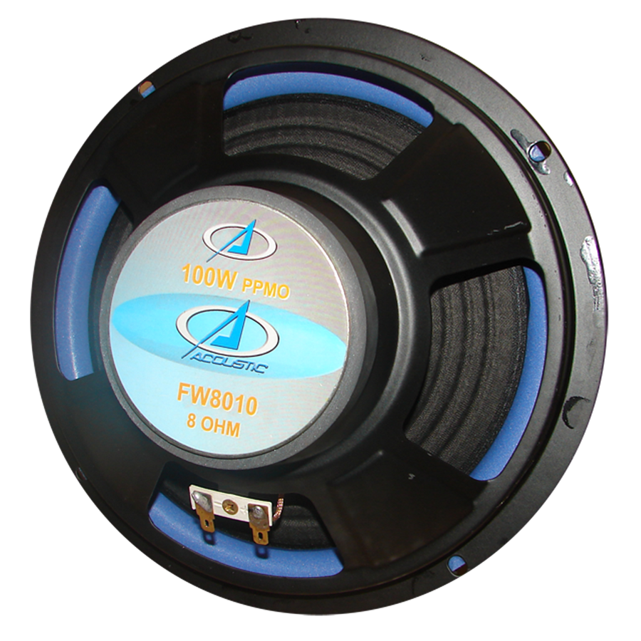 Altavoz 100 W RMS. 8 Pulg, 8 O , Acoust FW8010 8OHM