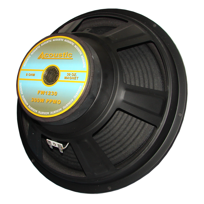 Altavoz Acost 8OHM. 8 O, 300 W RMS, FW1230 8OHM