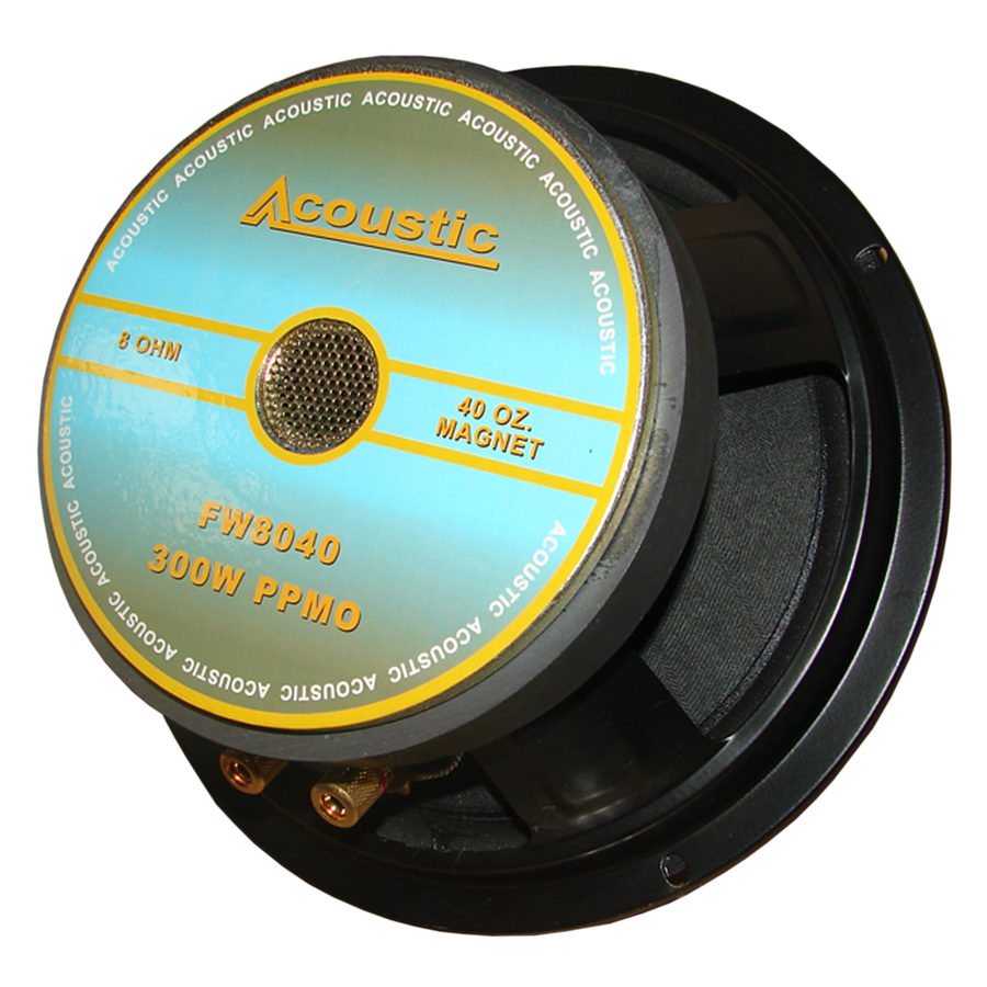 PARLANTE, 8 PULG., 400 WATTS, 8 OHM, 95DB