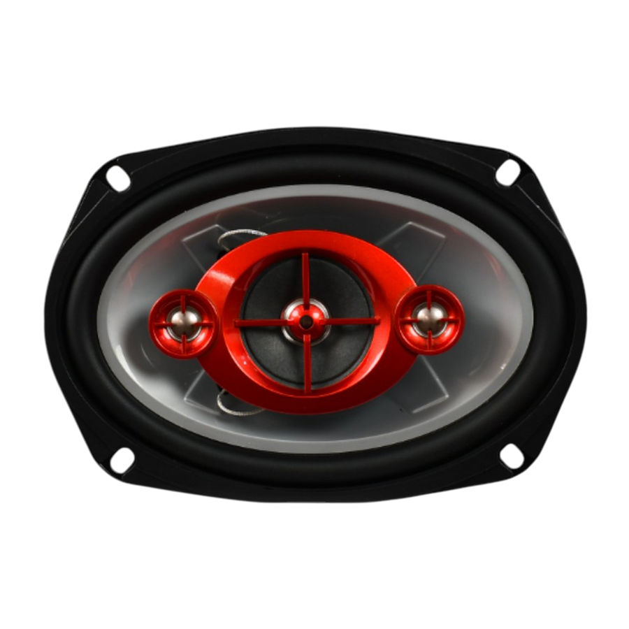 Parlante para Carro Acoustic 6 x 9 Pulg, 330 W Potencia Máxima, 90 dB, ACOUSTIC PR-6F693
